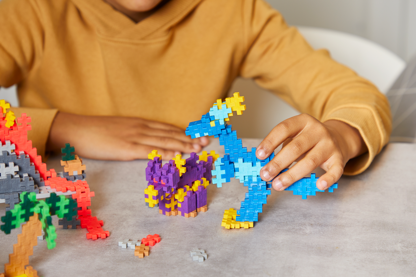 Plus-Plus Opi rakentamaan dinosauruksia - rakennuspalikka 500 palaa