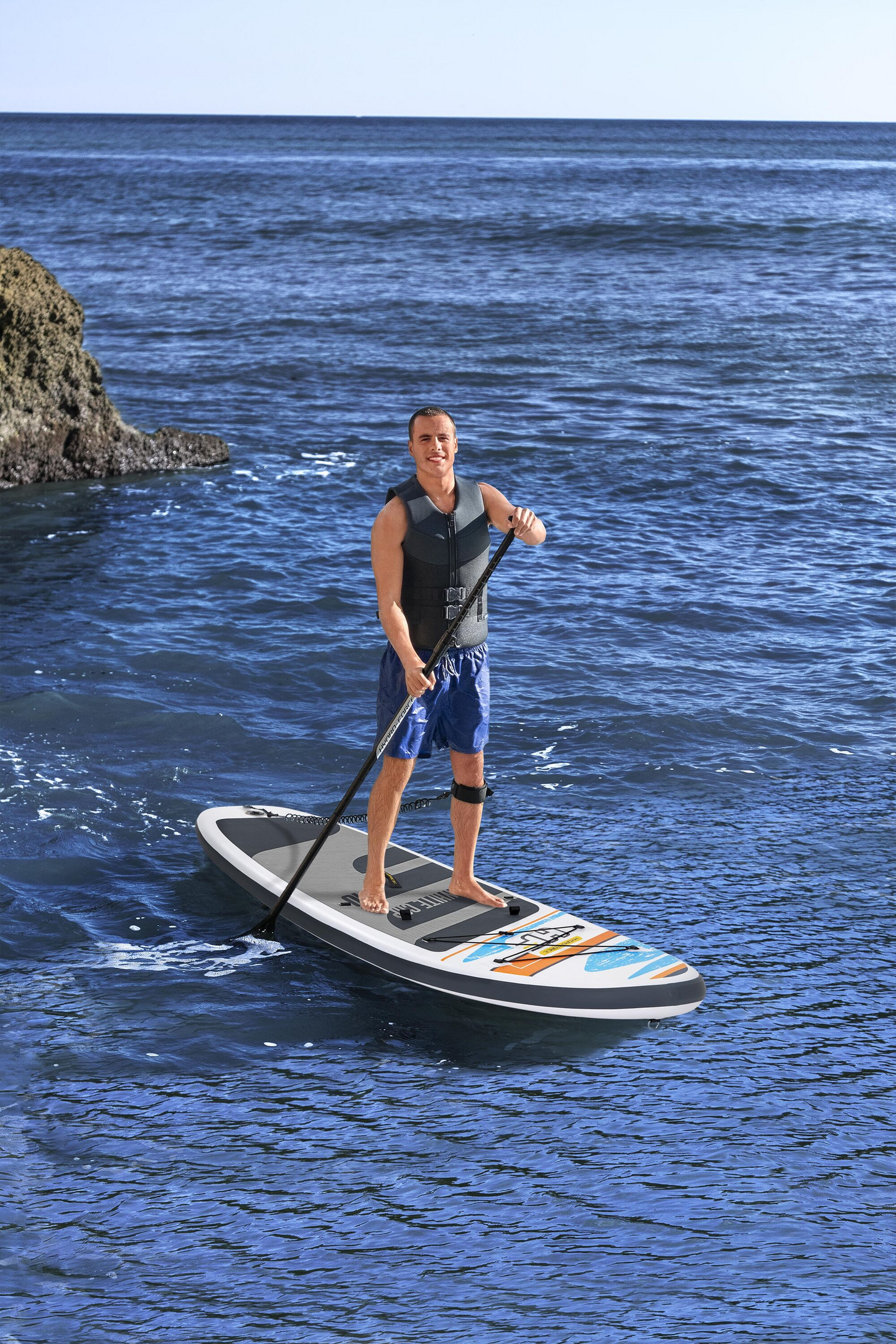 Bestway WHITE CAP CONVERTIBLE -SUP lauta setti