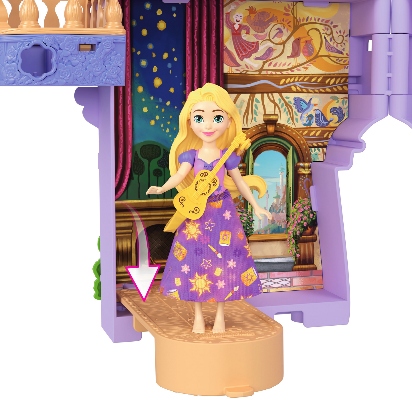 Disney Princess Tähkäpää Storytime Stackers -pikkulinna