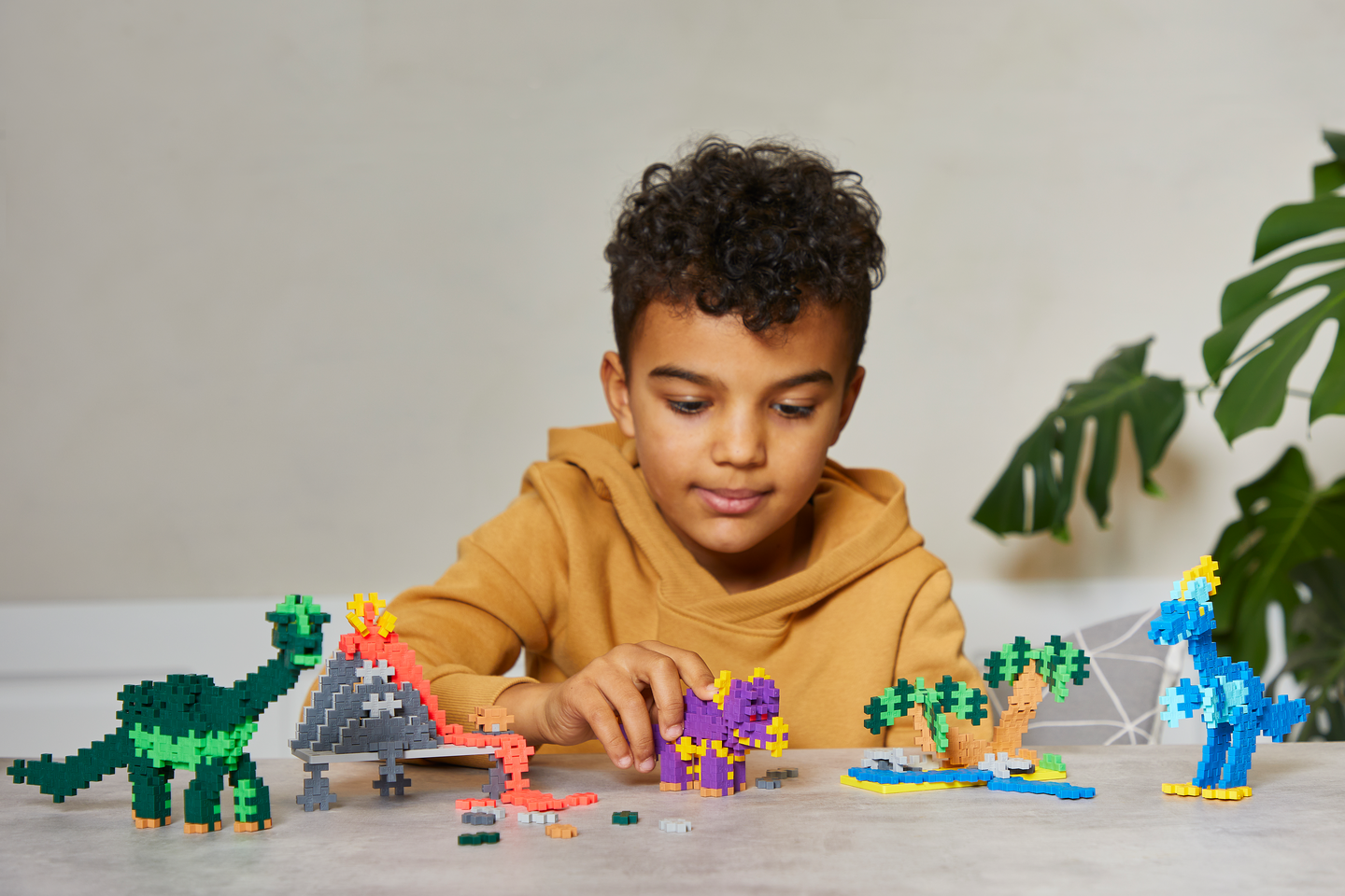 Plus-Plus Opi rakentamaan dinosauruksia - rakennuspalikka 500 palaa