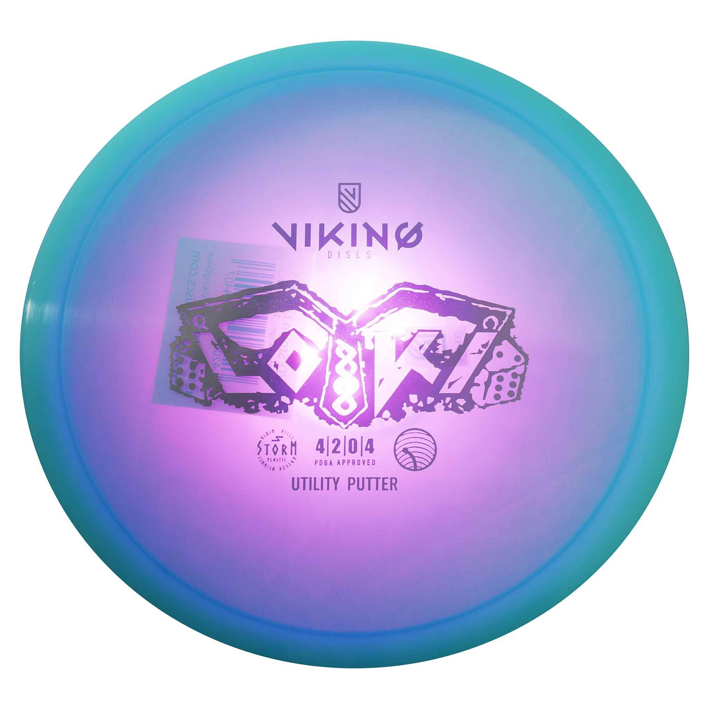Viking Discs LED-valo frisbeegolfkiekkoon, väri, 4 kpl