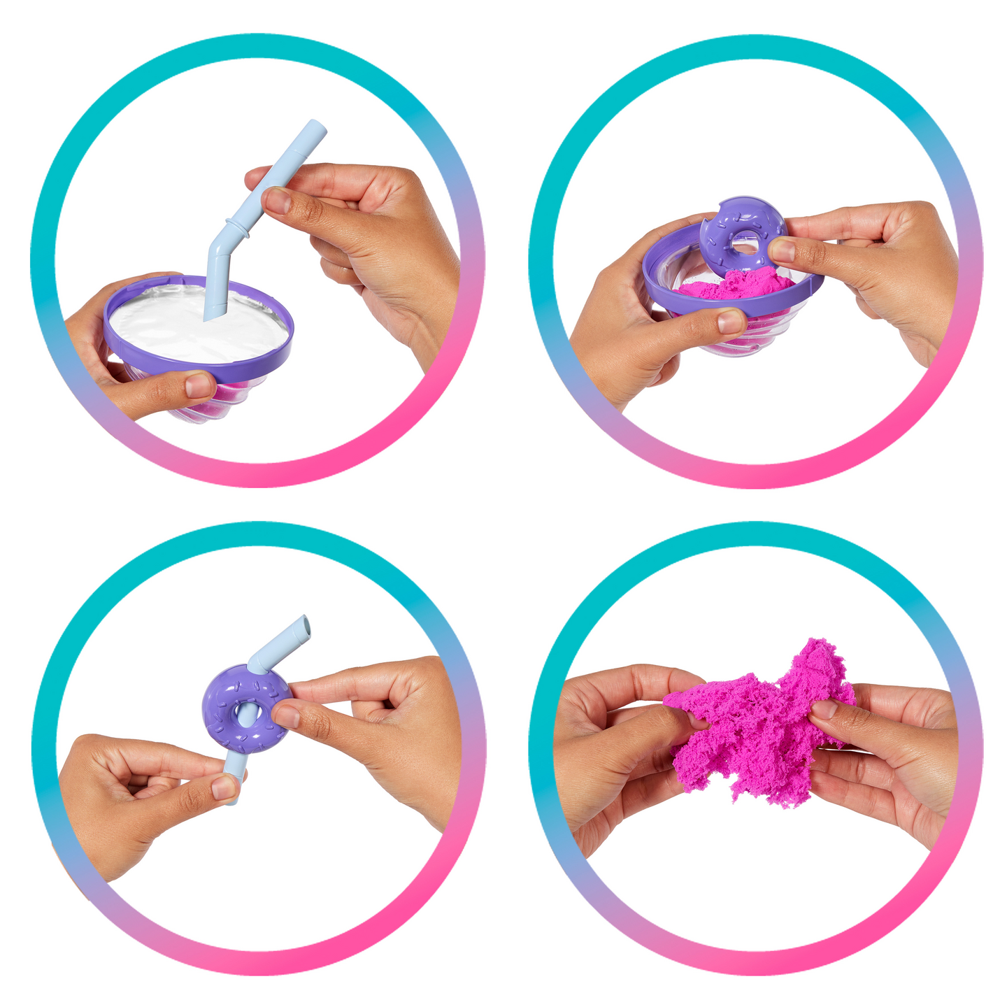 Barbie Pop Reveal Treat series lila -nukke