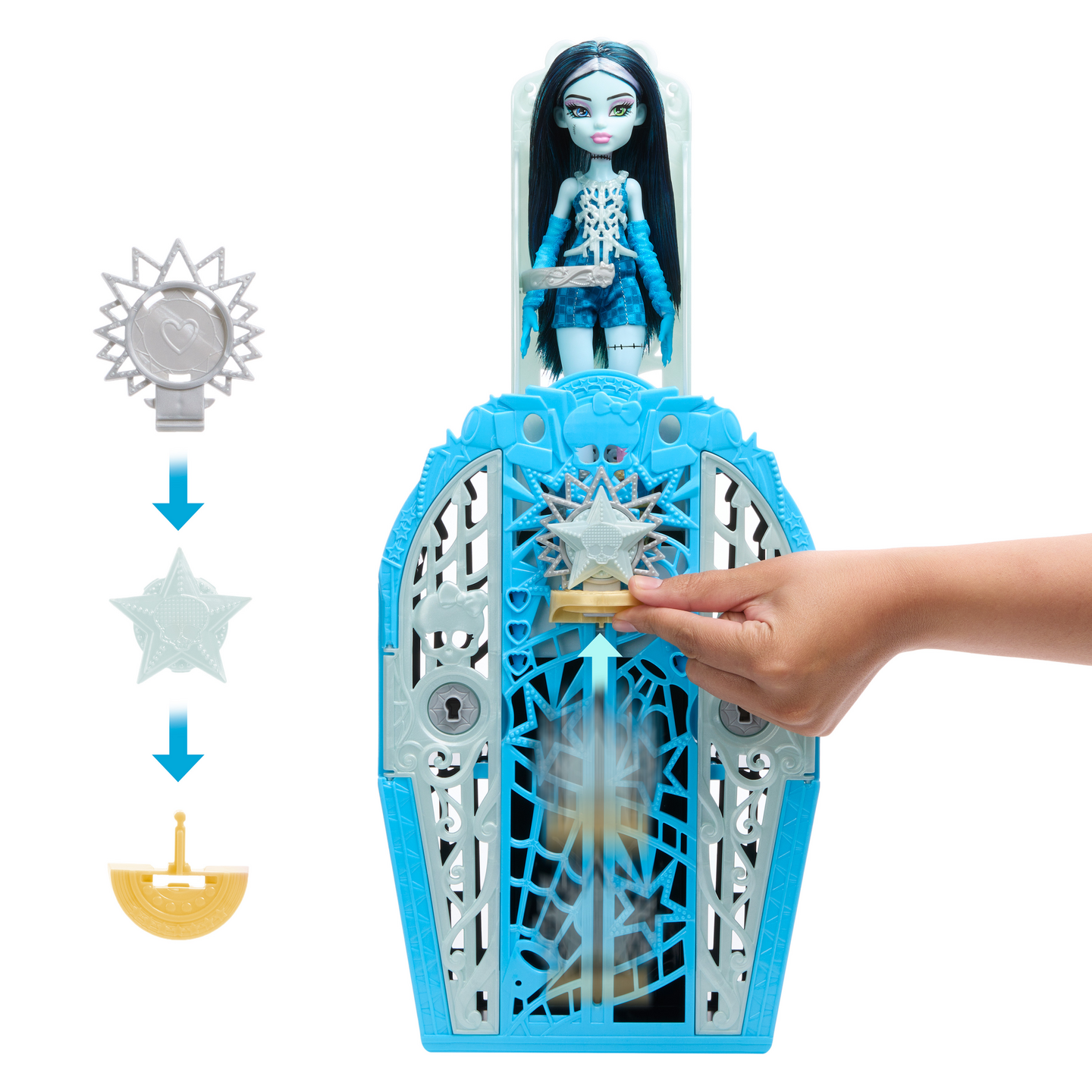 Monster High Skulltimate Secrets Frankie -nukke