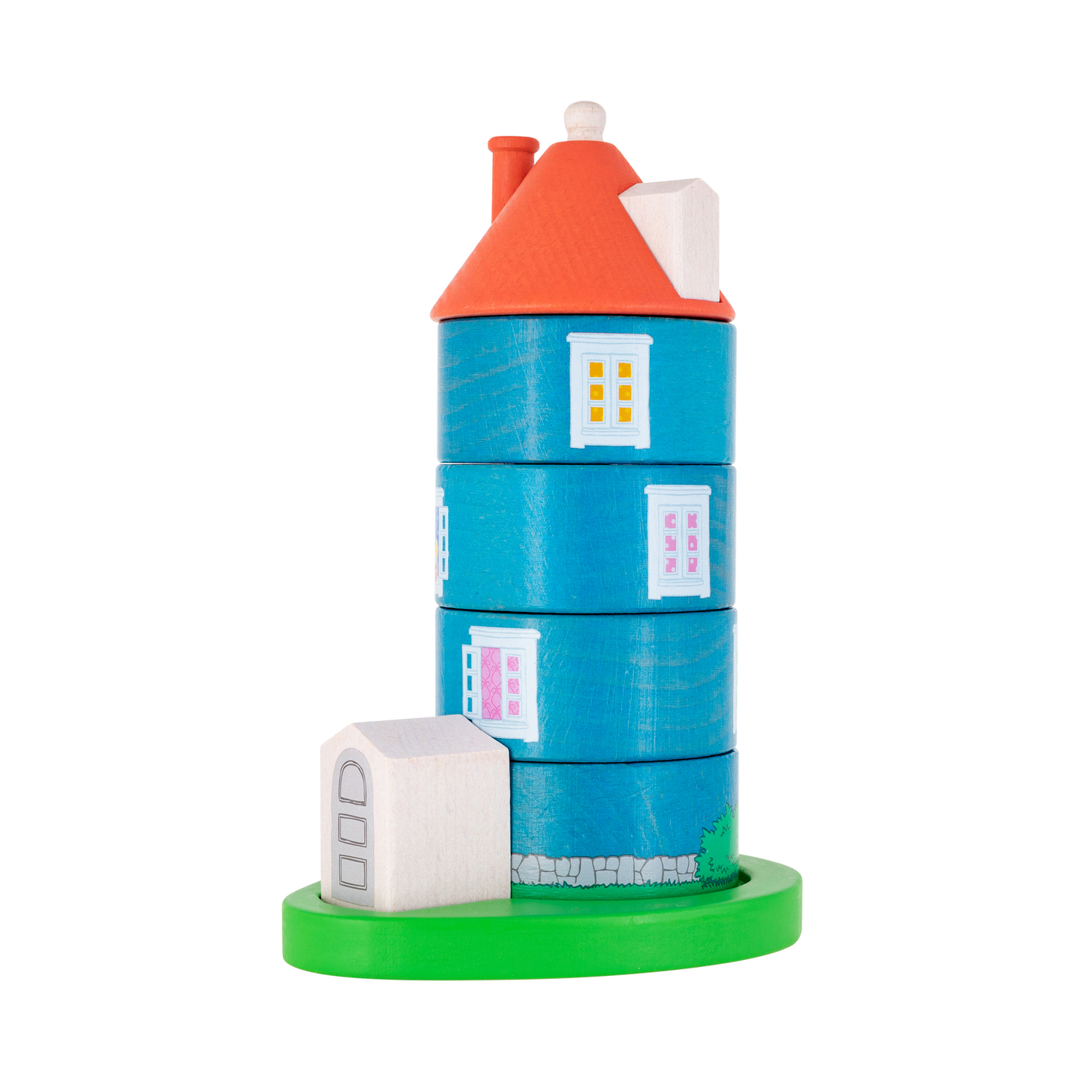 Martinex Muumi pinottava puinen Muumitalo