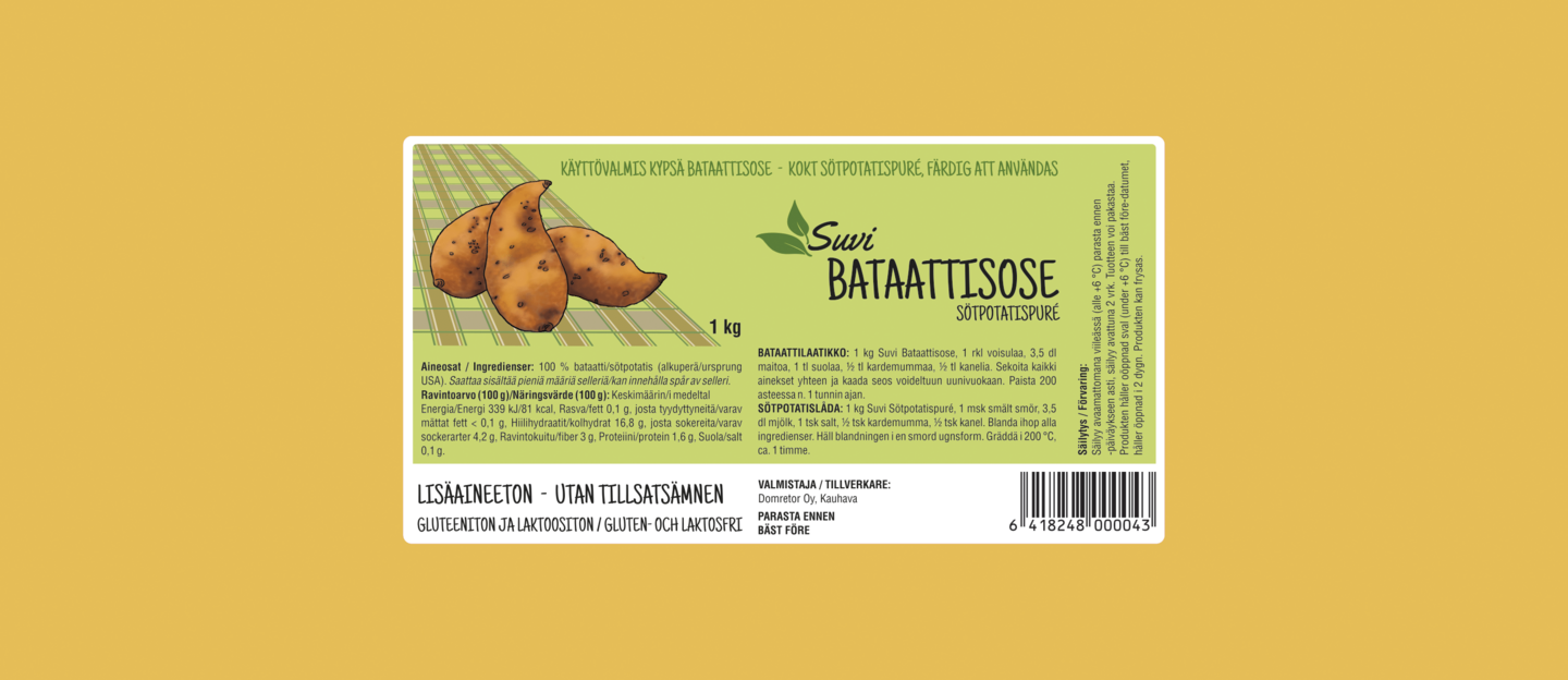 Suvi Bataattisose 1kg