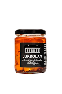 Jukkolan salaattijuustokuutiot chiliöljyssä 200g/100g