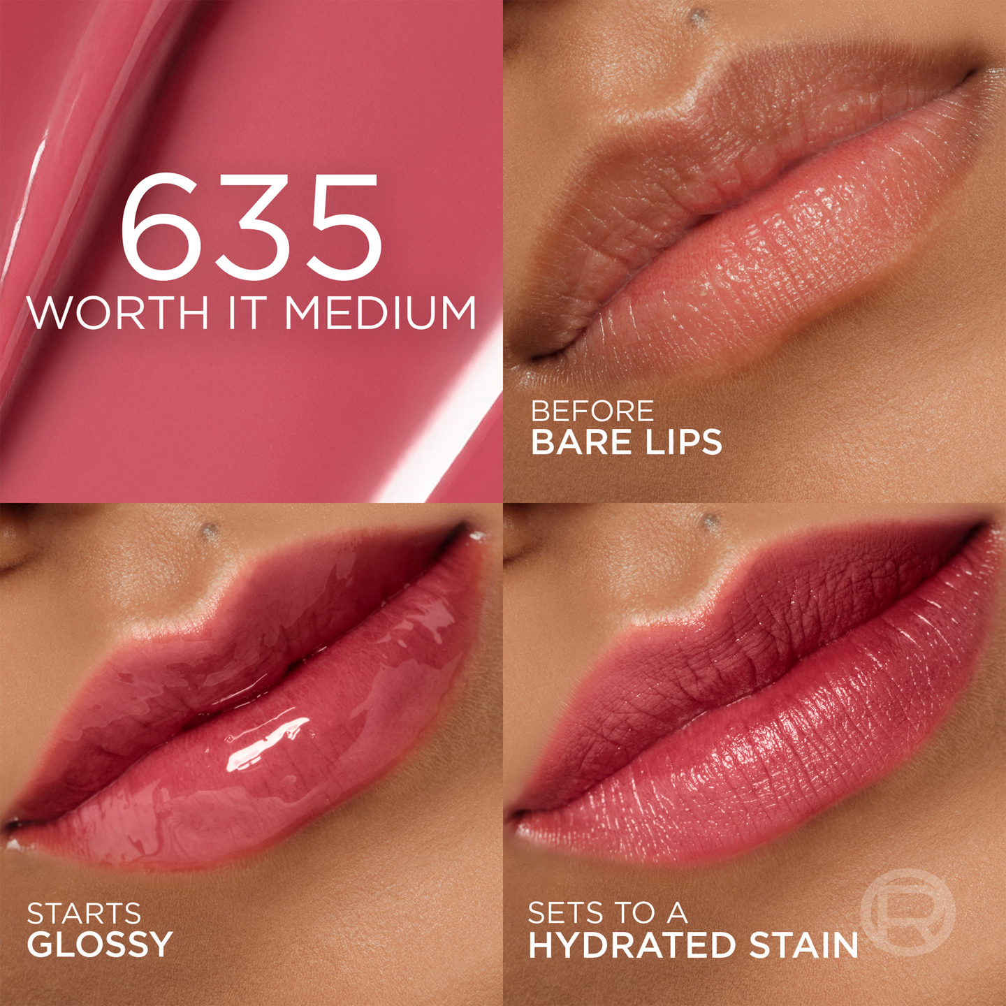 L'Oréal Paris Hyaluron Lip Stain Serum 635 Worth it Medium