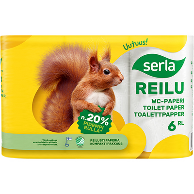 Serla Reilu WC-paperi 6rl