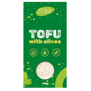 Siili Tofu 190g Oliivi