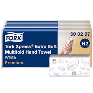 Tork Xpress käsipyyhe Multifold Extra Soft valkoinen 7x100arkkia M-taitto Premium H2