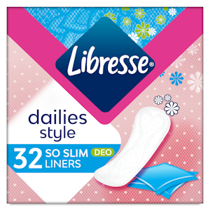 Libresse 32kpl So Slim Deo Fresh yksittäinpakattu pikkuhousunsuoja