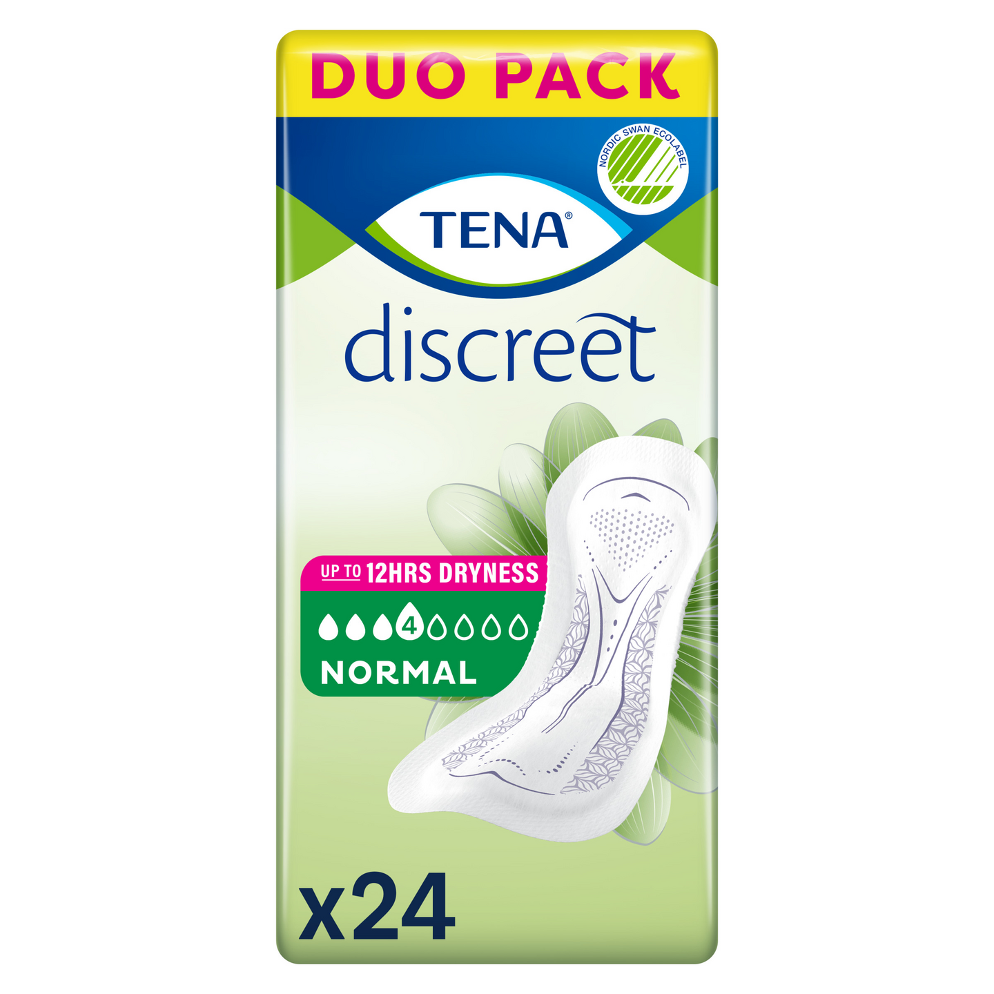 Tena discreet inkosuoja 2x12kpl normal