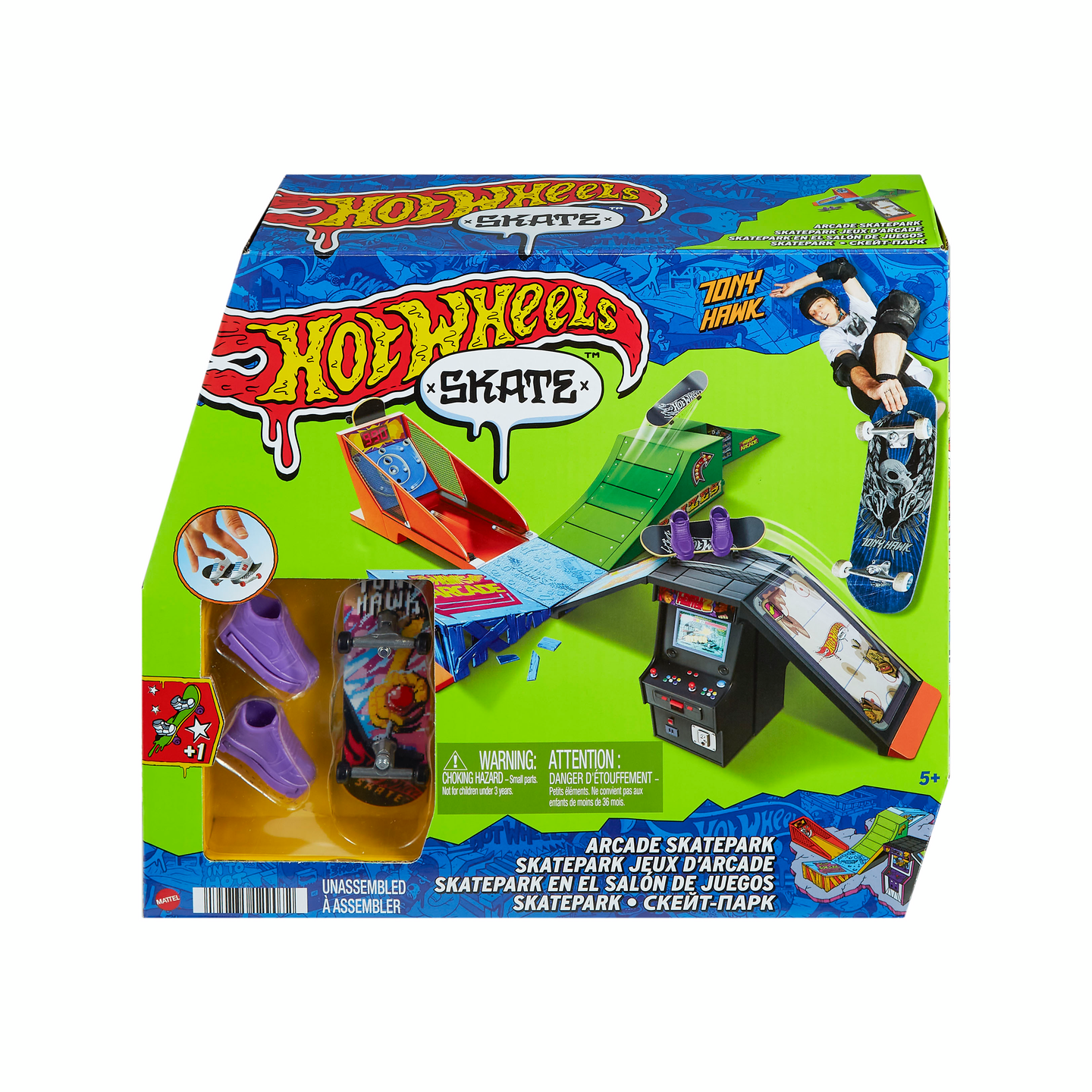 Hot Wheels Skate Drop in -sormiskeittisetti