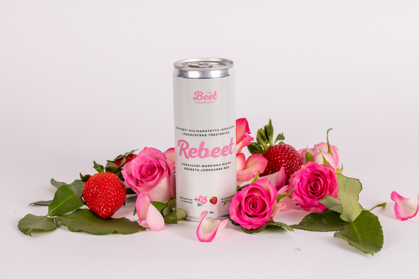 Rebeet ruusu-mansikkajuoma 0,25l