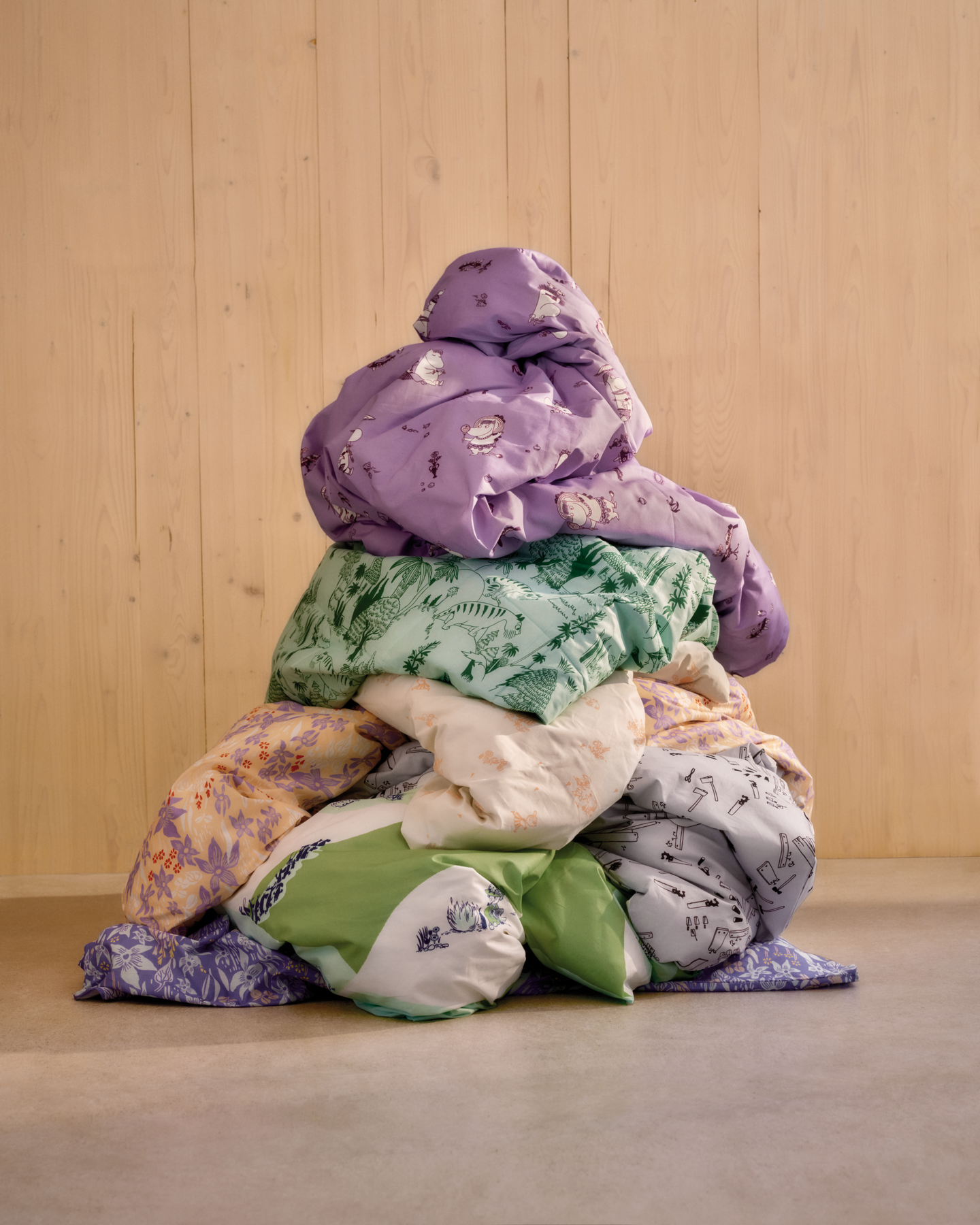 Muumi pussilakanasetti 150 x 210 cm Niiskuneiti