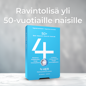 4Her 50+ ravintolisä 60kpl