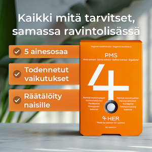 4Her Menopause ravintolisä 60kpl