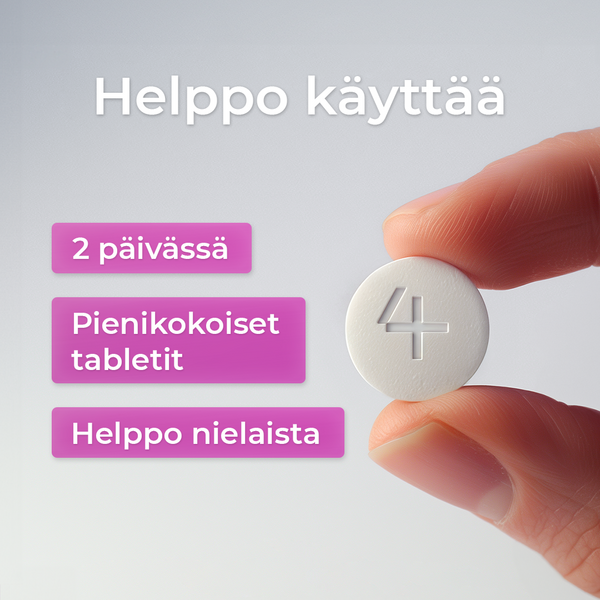 4Her Hiukset ravintolisä 60 kpl