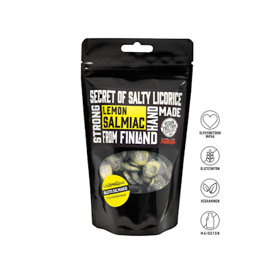 Namitupa Secret of Salty Licorice Sitruunasalmiakki 100 g