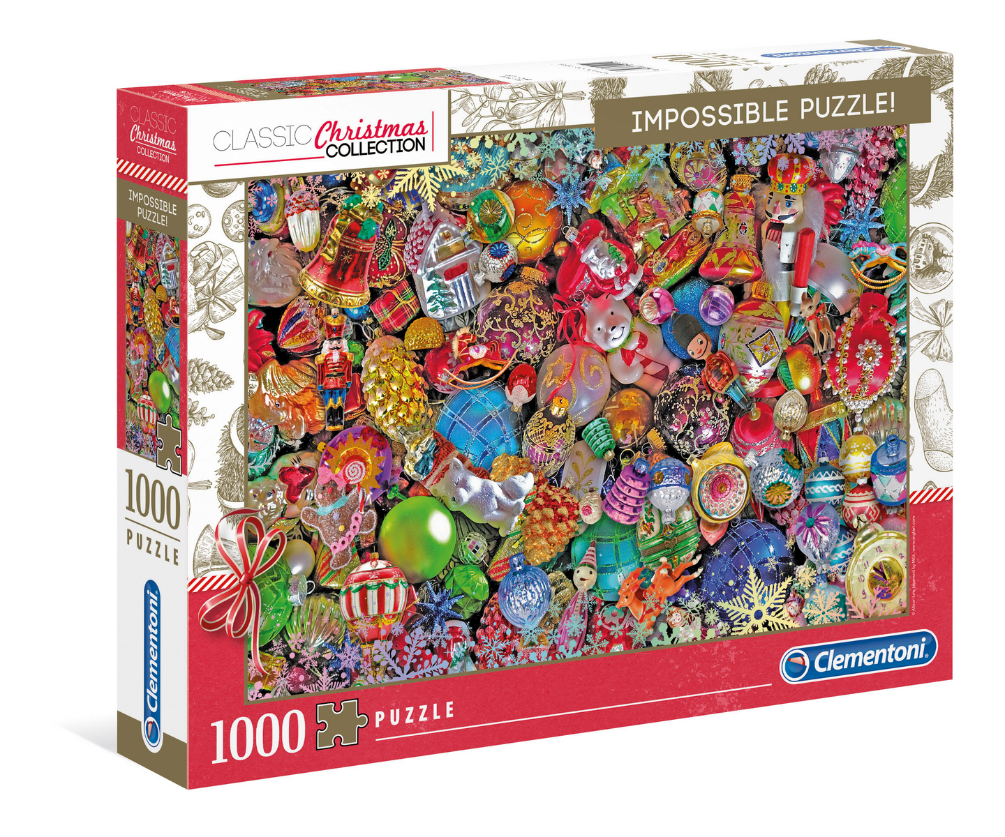 Clementoni Joulupalapeli 1000 Palaa