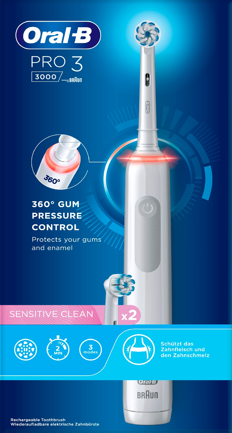 Oral-B Pro Series 3 White -sähköhammasharja