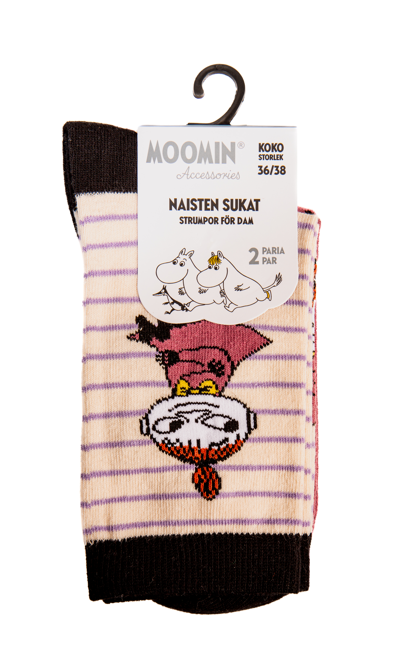 Muumi Fun naisten sukat 2pr/pkt