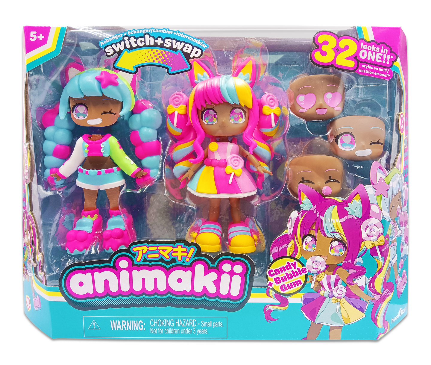 Animakii -nukkesetti tikkari/purkka