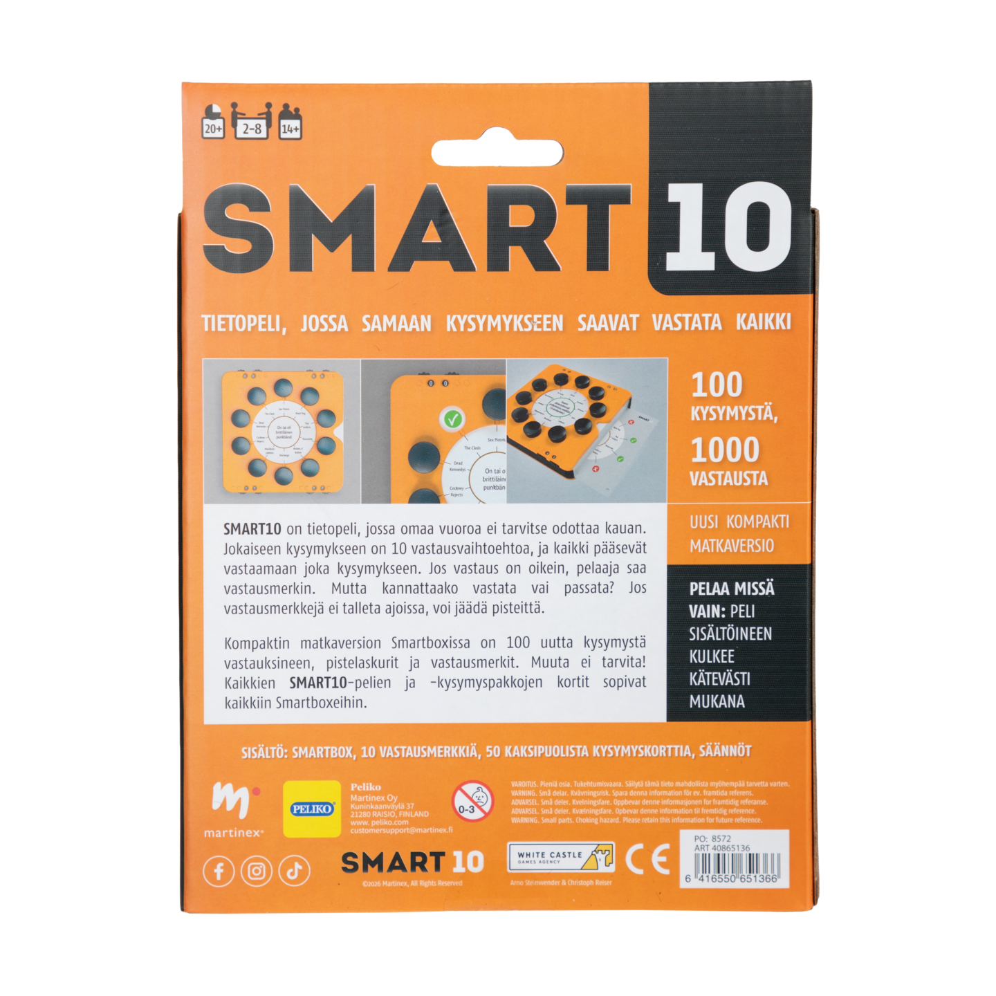 Smart10 matkakoko
