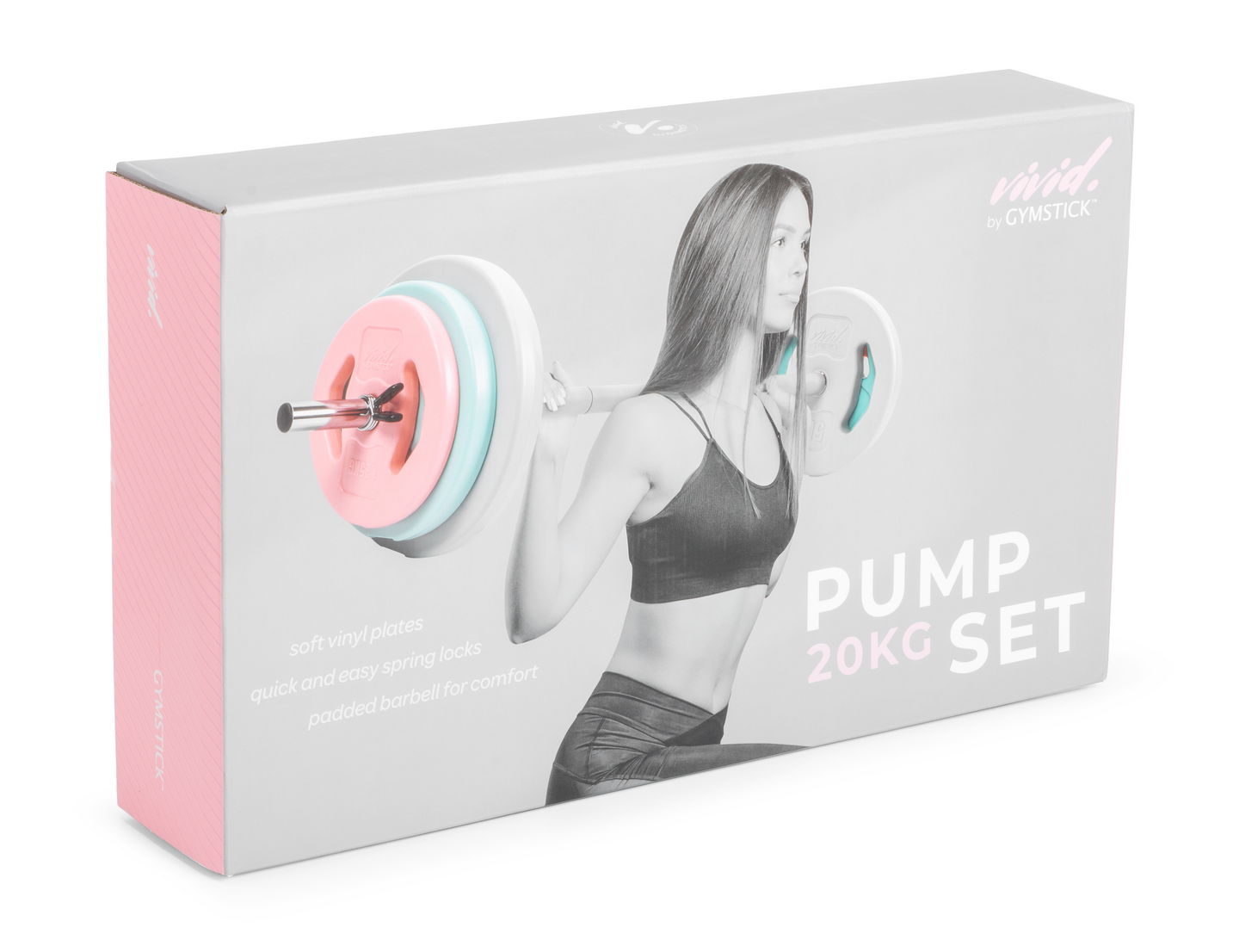 Gymstick Vivid 20 kg pumppisetti