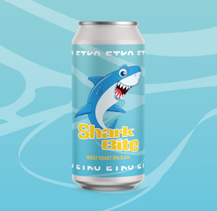 ETKO Shark Bite West Co IPA olut 5,5% 0,44l