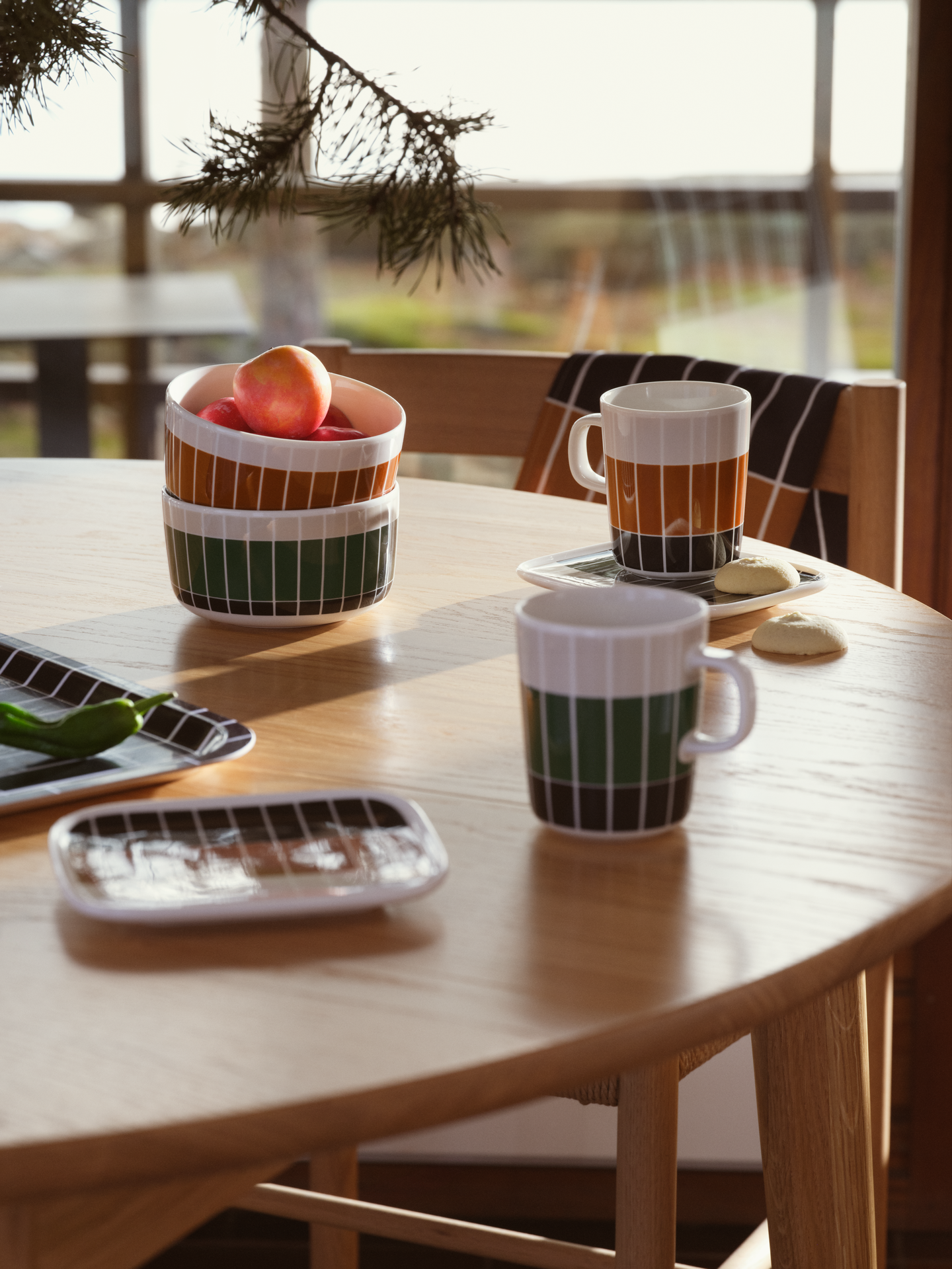 Marimekko Tiiliskivi kulho 5 dl ruskea