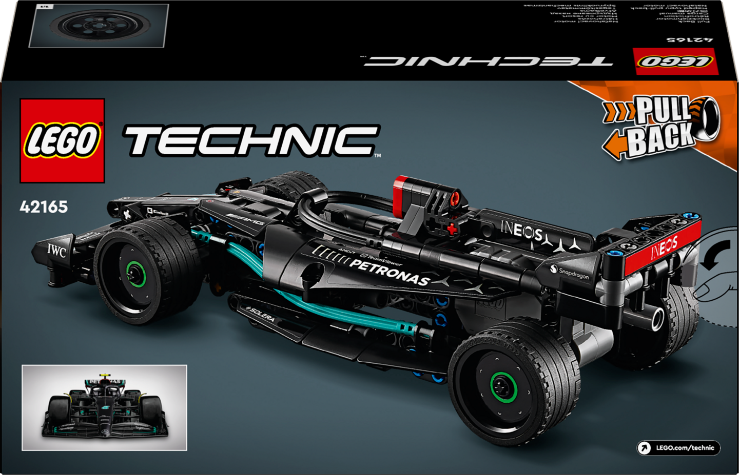 LEGO Technic 42165 Mercedes-AMG F1 W14 E Performance Pull-Back