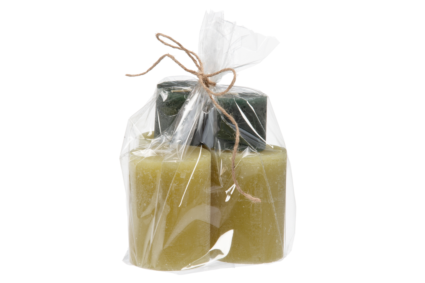 Rustiikkikynttilä 1kg lahjapakkaus