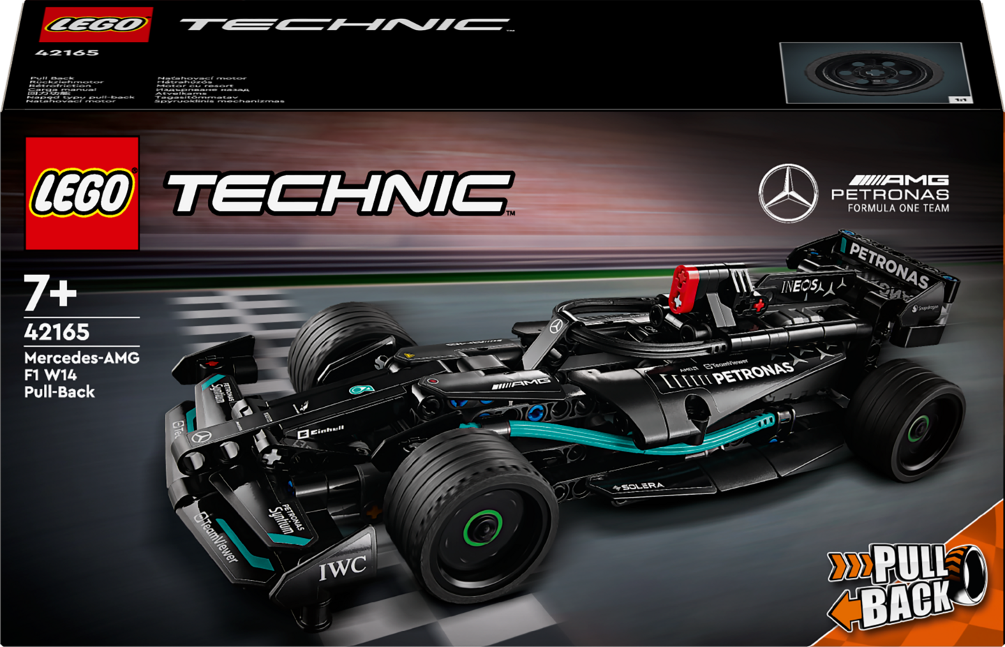 LEGO Technic 42165 Mercedes-AMG F1 W14 E Performance Pull-Back