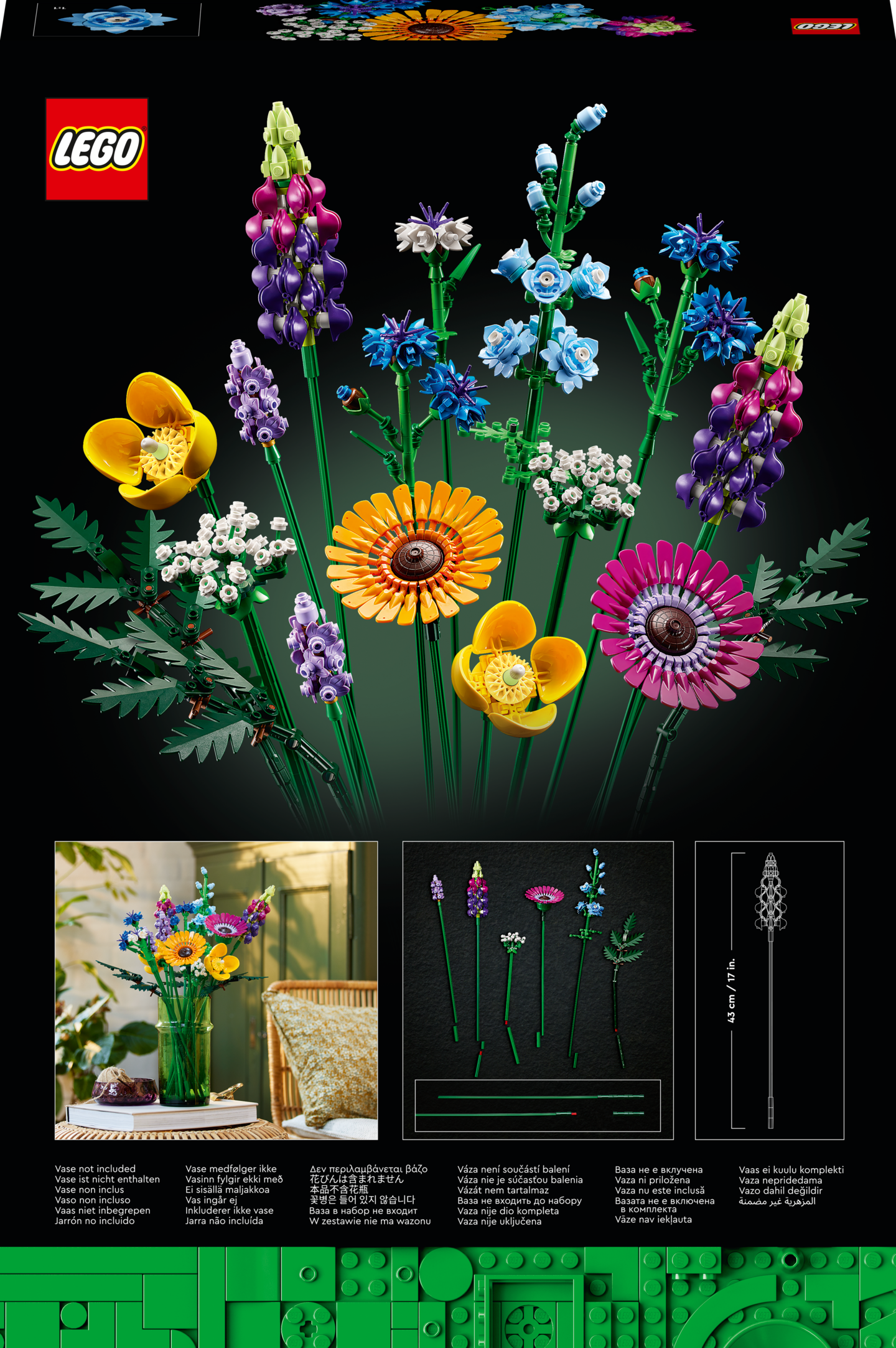 LEGO Icons 10313 Luonnonkukkakimppu