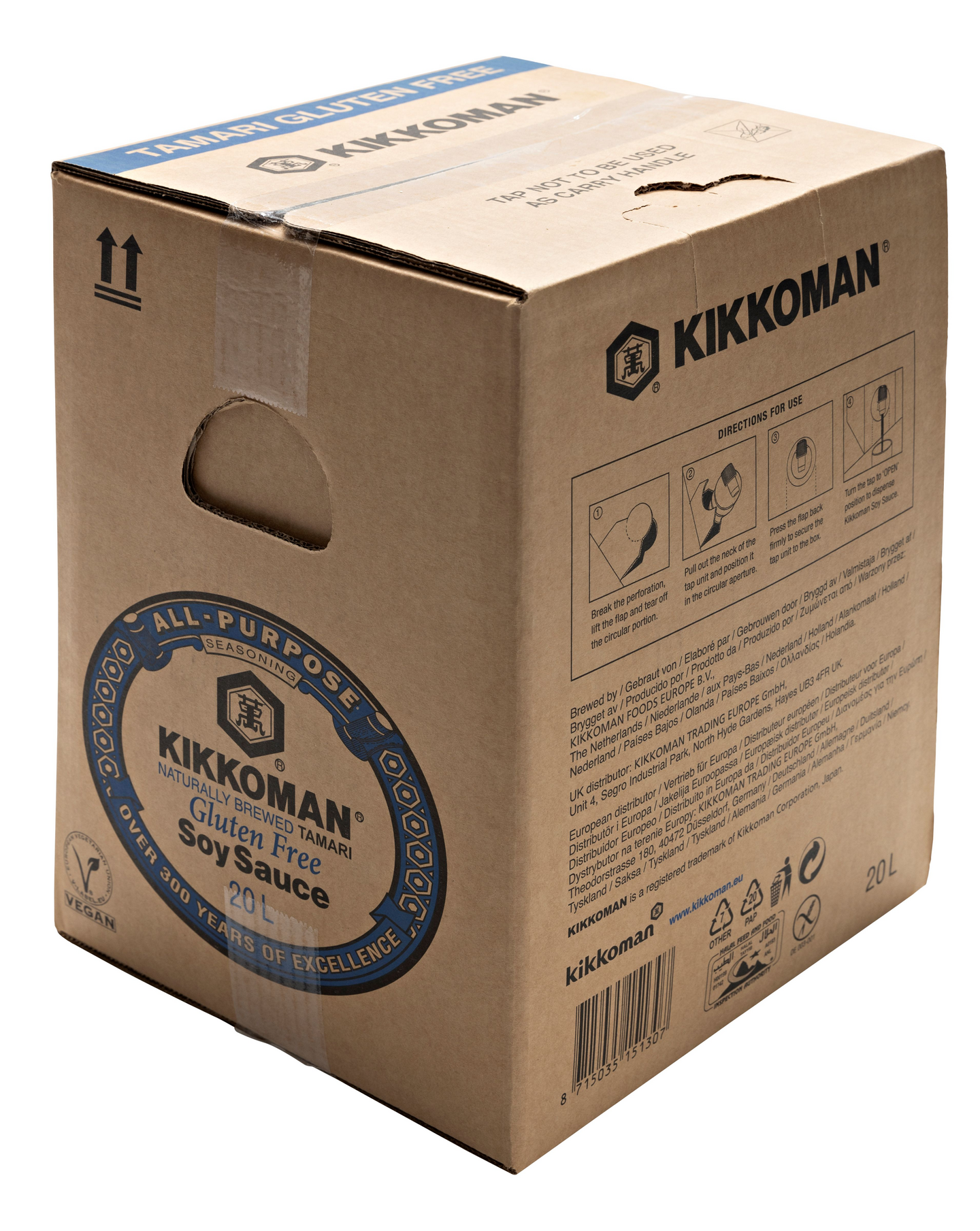Kikkoman Gluteeniton soijakastike 20l