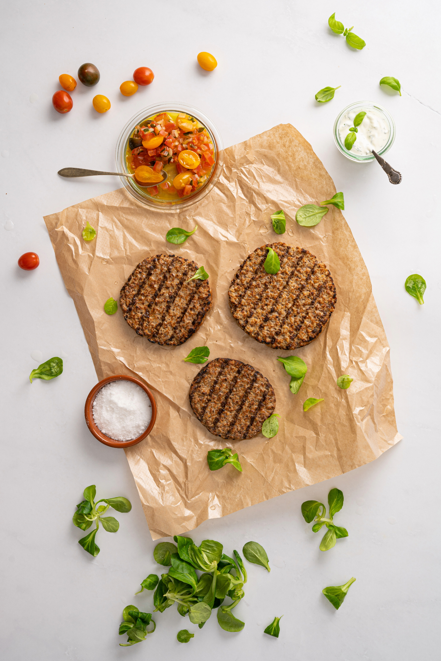 Big Al's hiiligrillatut hampurilaispihvit kypsä 40x57g pakaste