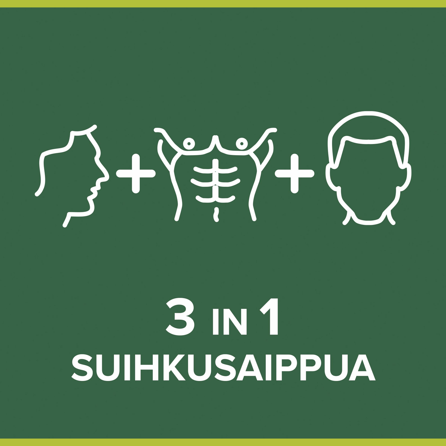 Palmolive Men suihkusaippua 500ml Stress Free 3in1