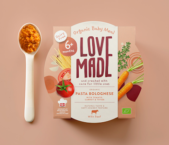 Lovemade Luomu pasta bolognese 185g 6kk