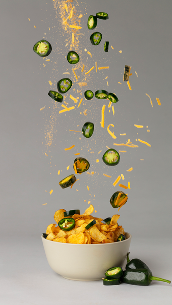 FjordChips Chili Cheese perunalastut chili-juusto 150g