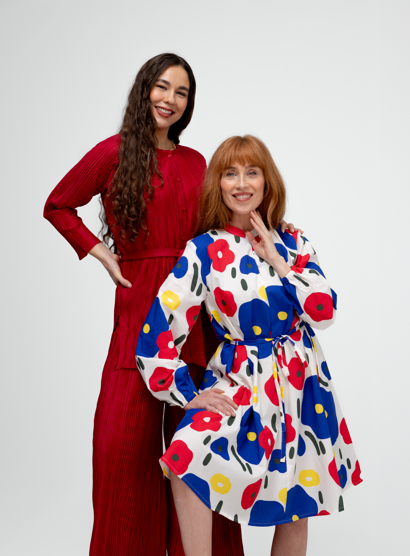 Finnwear C051 kukkakuosinen mekko