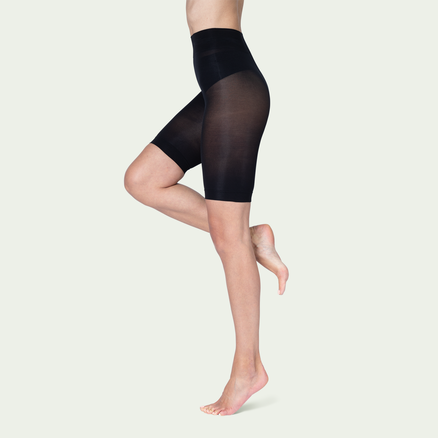 Norlyn Second Skin 40 den biker shortsit