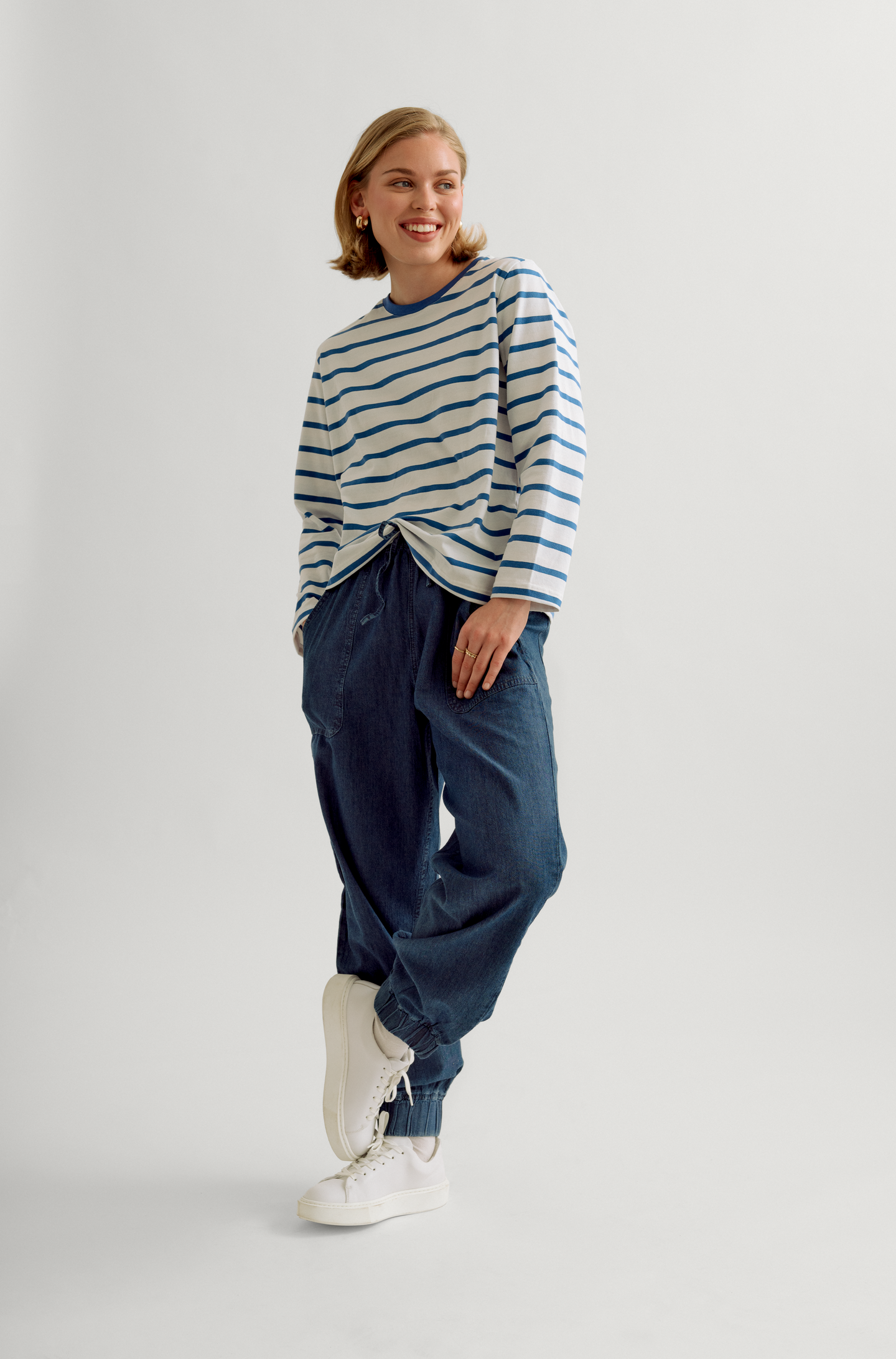 Finnwear C003 pitkähihainen puuvillapaita