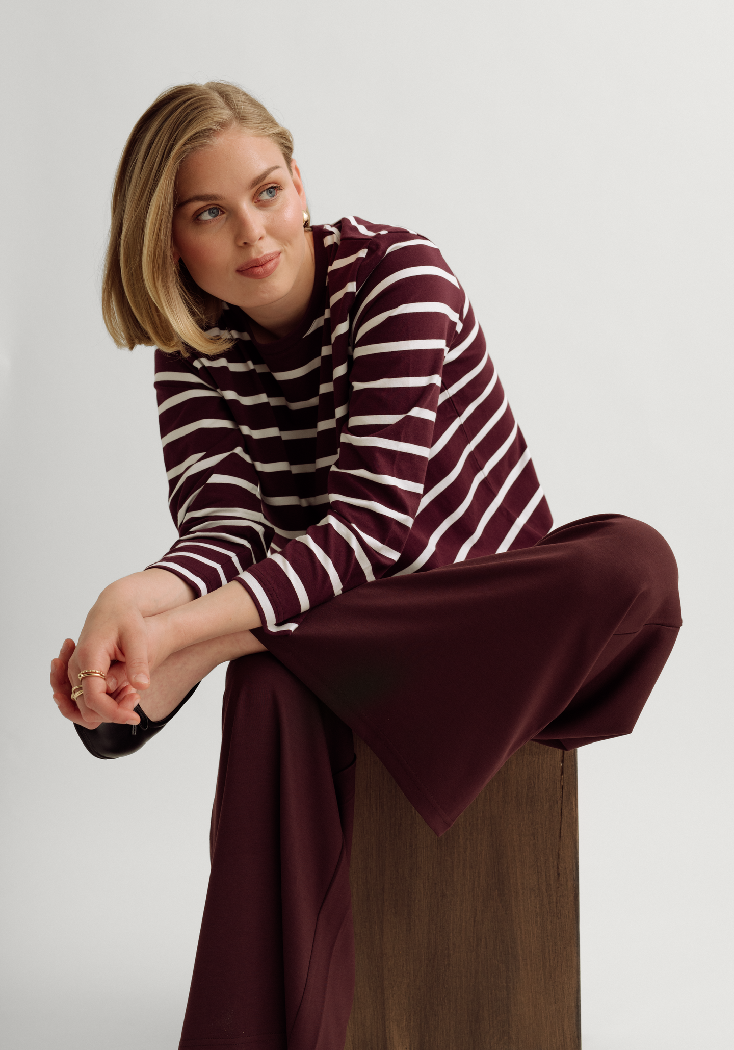 Finnwear C003 pitkähihainen puuvillapaita