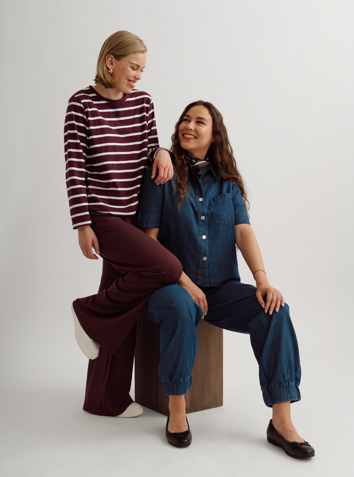 Finnwear C065 leveälahkeiset modaalihousut