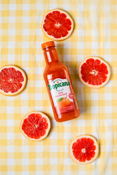 Tropicana greippitäysmehu 0,9l pink grapefruit