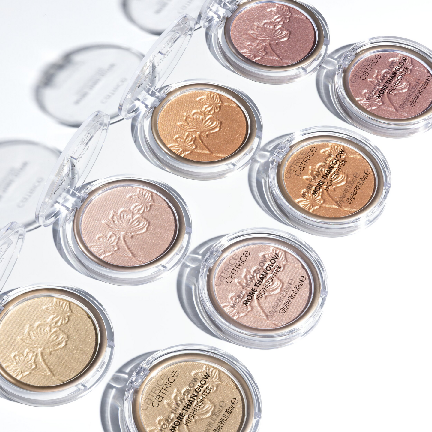 Catrice More Than Glow korostuspuuteri 010 Ultimate Platinum Glaze