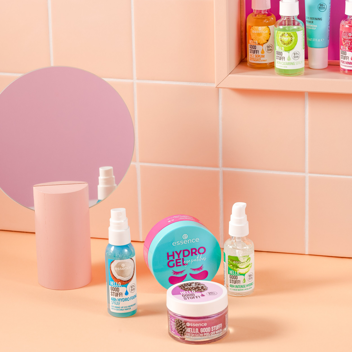 Essence Hello, Good Stuff! 48h hydro meikinkiinnityssuihke 50ml