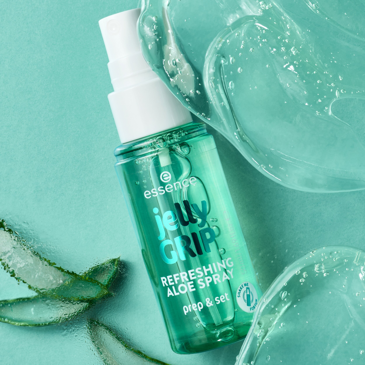 Essence Jelly Grip refreshing aloe meikinkiinnityssuihke 50ml
