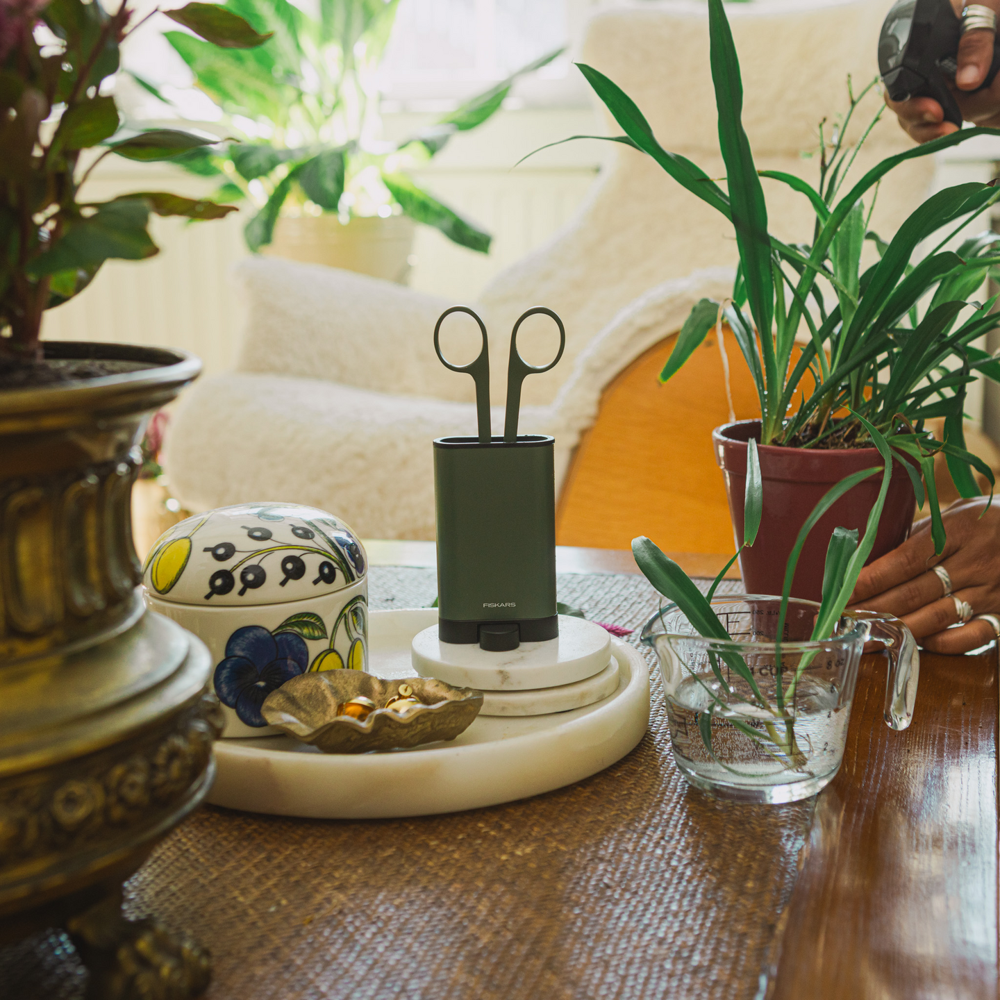 Fiskars trimmaussakset viherkasveille